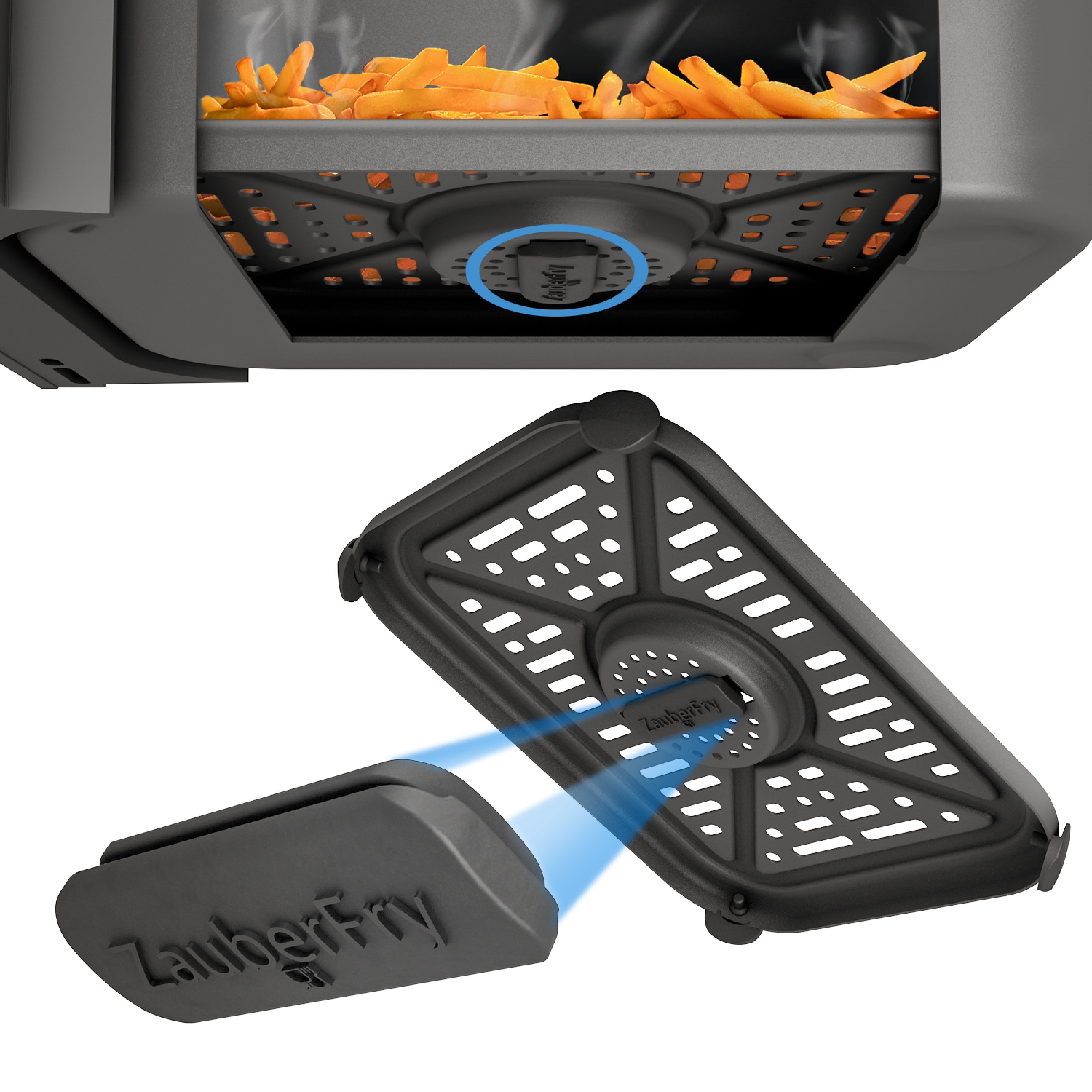 ZauberFry | Gitterstöpsel kompatibel mit Ninja Airfryer (2er-Set)