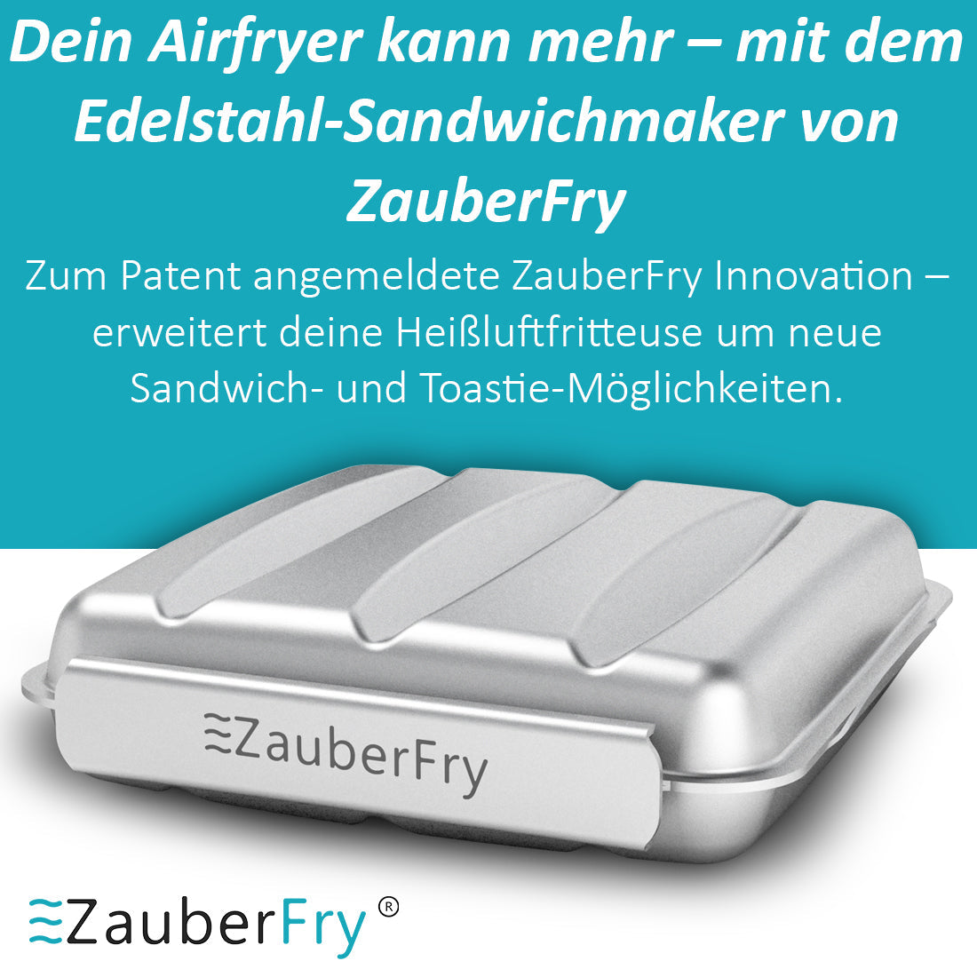 ZauberFry | Sandwichmaker für Airfryer