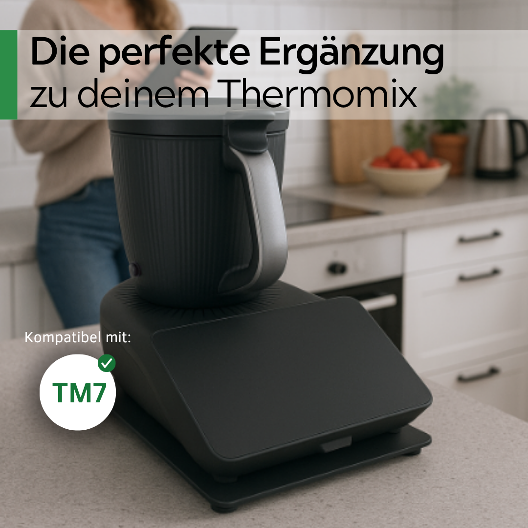 Leckerhelfer | Gleitbrett aus Metall für Thermomix TM7