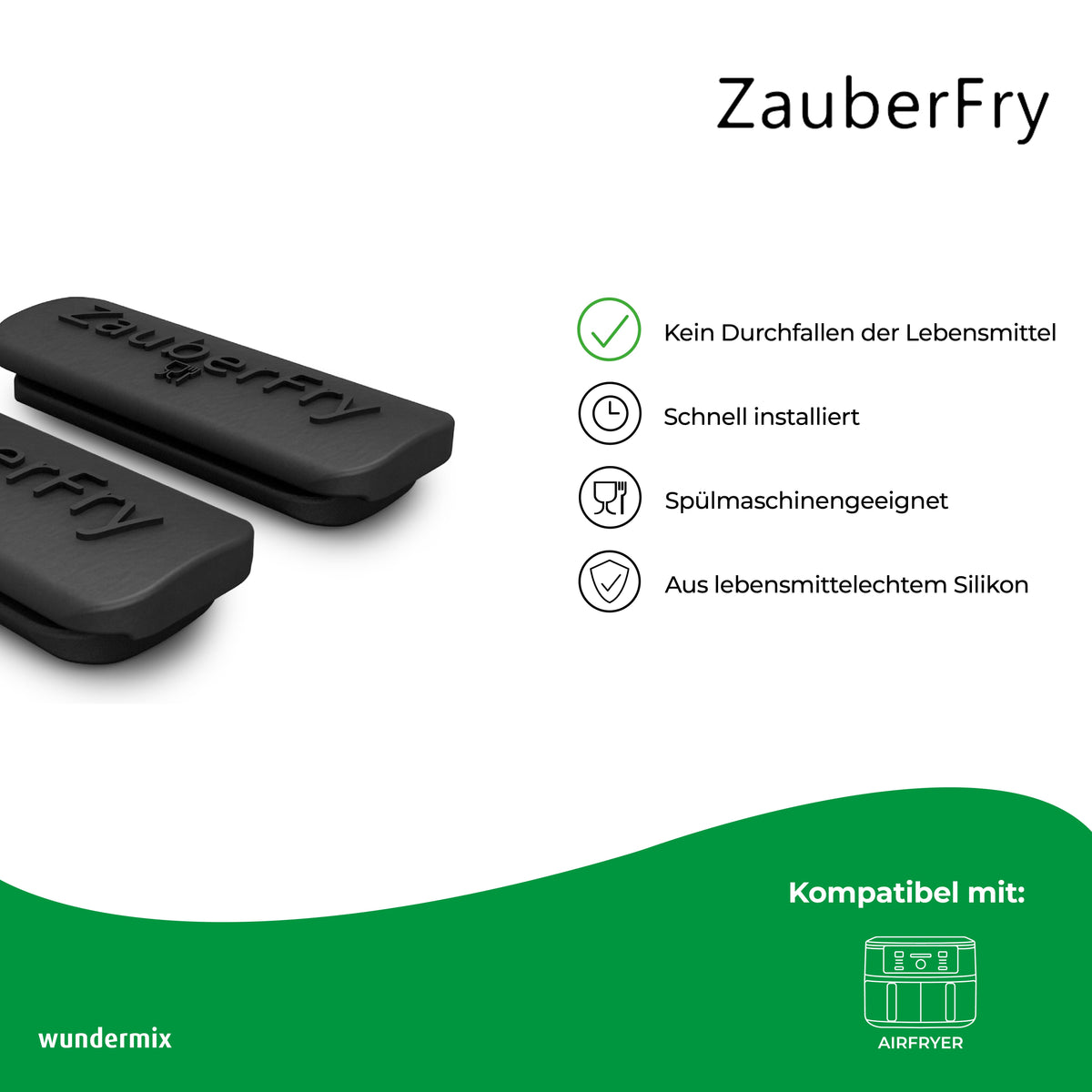ZauberFry | Gitterstöpsel kompatibel mit Ninja Airfryer (2er-Set)