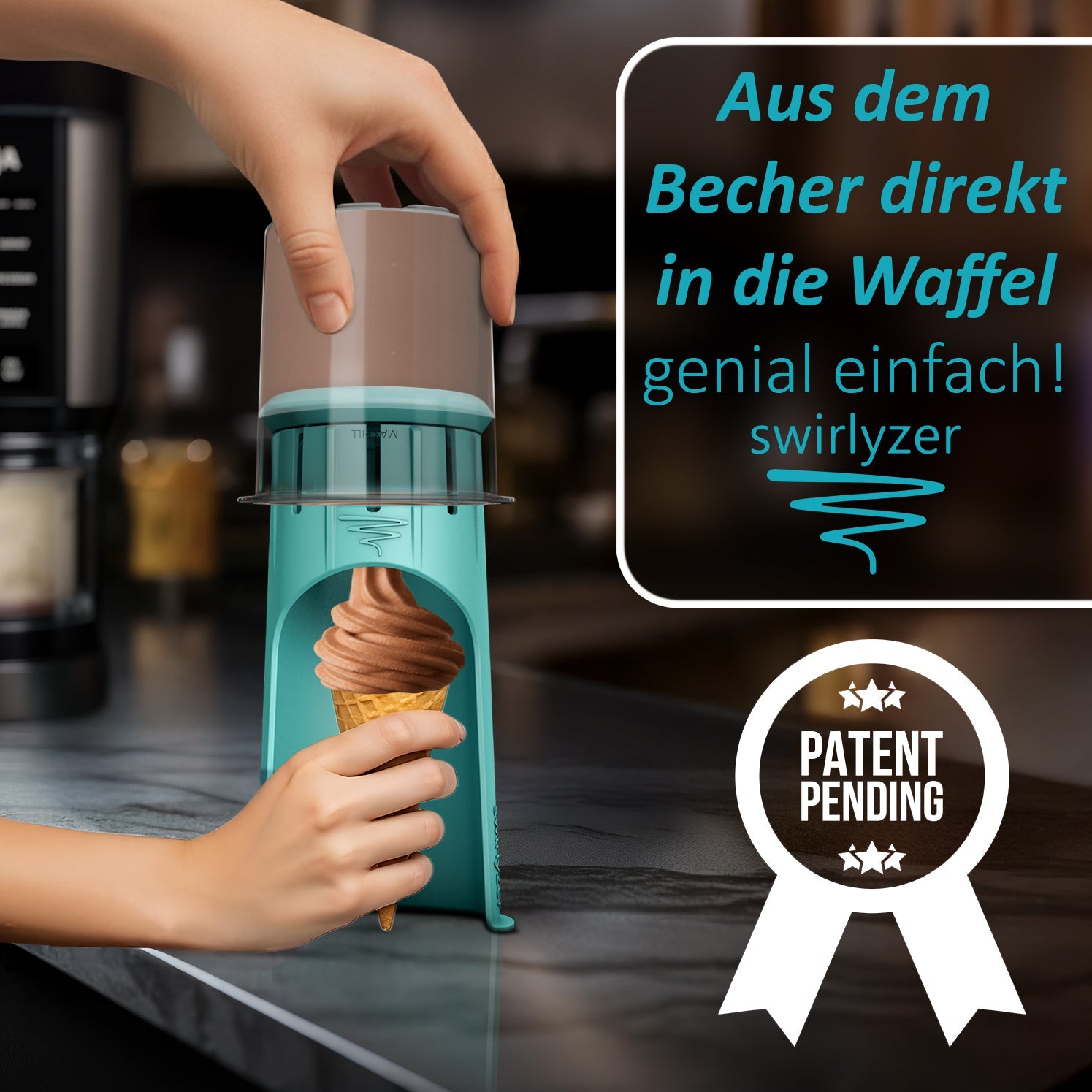 Swirlyzer | Softeis Maker für Ninja Creami