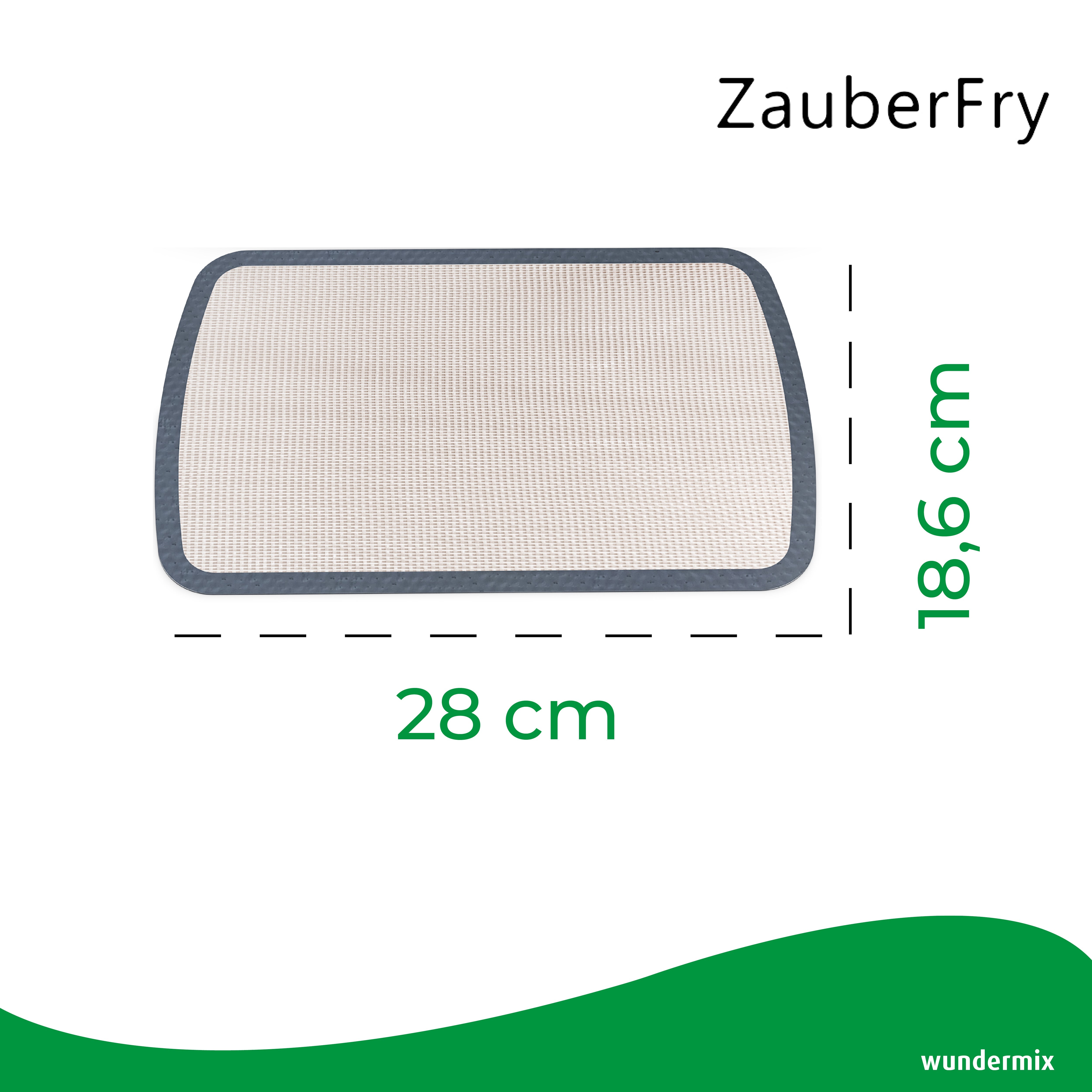 ZauberFry | Dauerbackmatte aus Silikon kompatibel mit Tefal OptiGrill