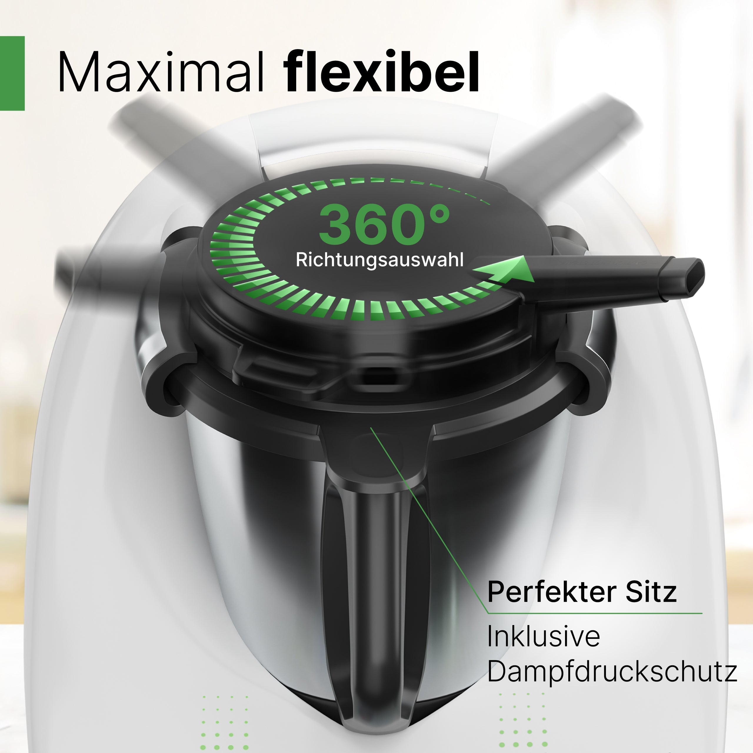 DampfPRO | Dampfumleiter für Thermomix TM6, TM5