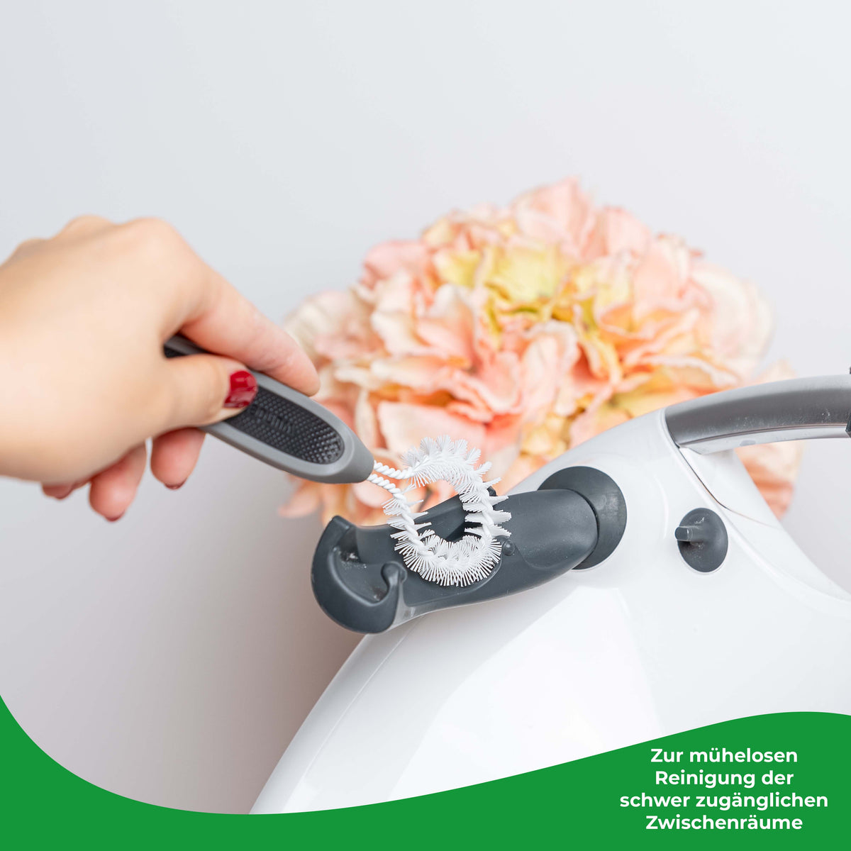 WunderBrush® Omega | Reinigungsbürste für Thermomix-Gehäuse