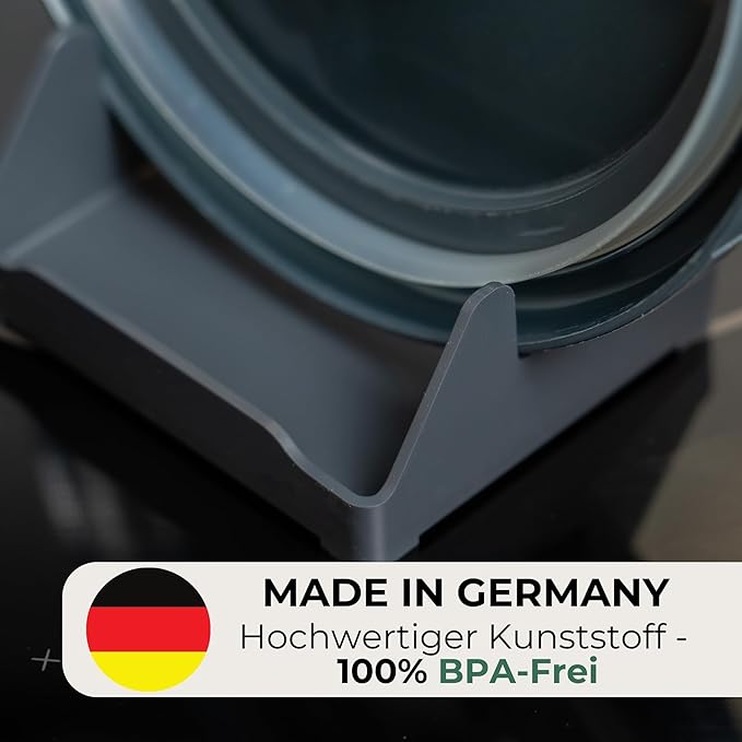 STERNEKOCH Deckelhalter mit Abtropfschale für Thermomix TM6, TM5 & Monsieur Cuisine