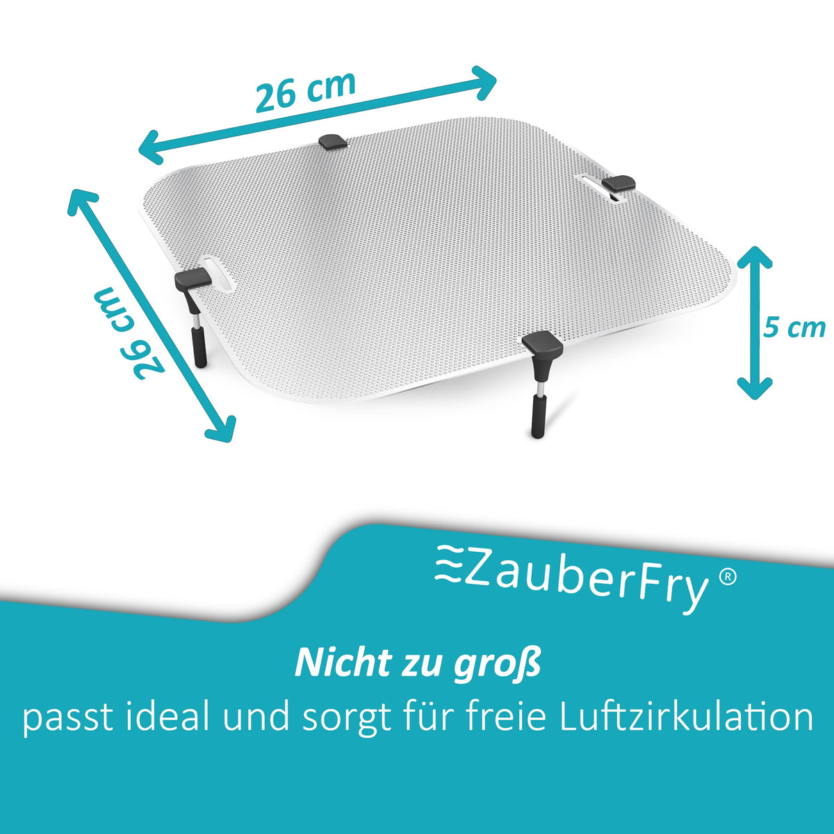 ZauberFry | Spritzschutz für Tefal Easy Fry XL Surface Airfryer