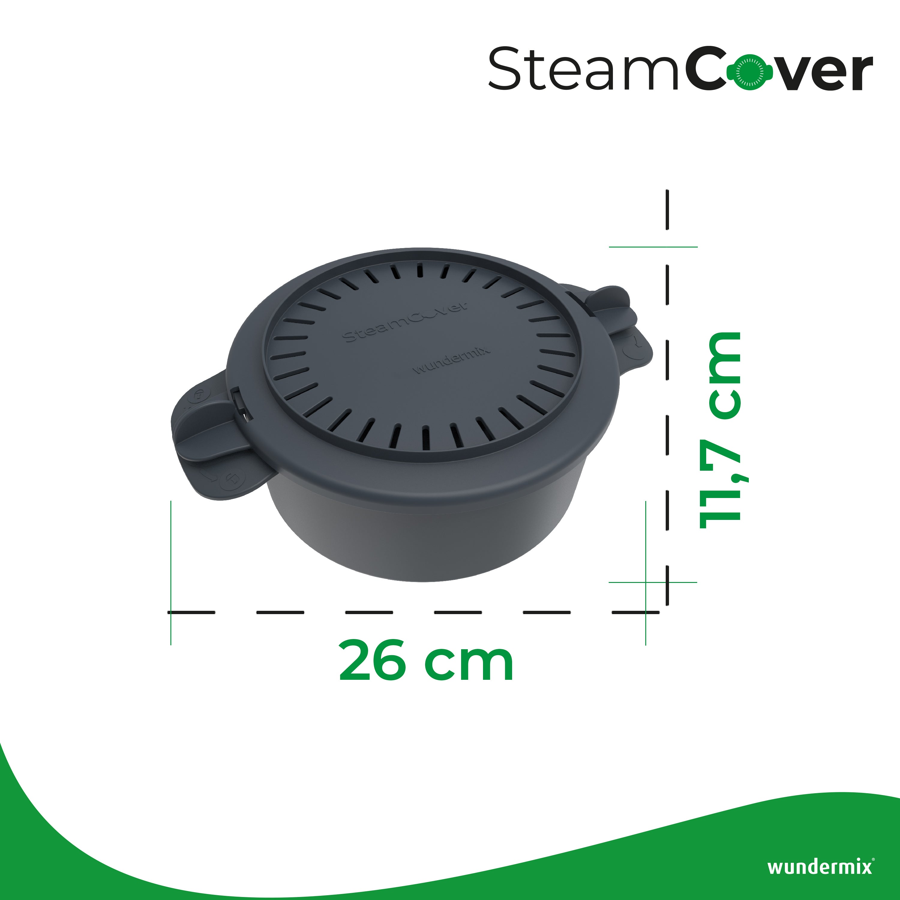SteamCover® | Dampf- und Geruchsfilter für den Monsieur Cuisine Smart, Trend, Connect & Compact