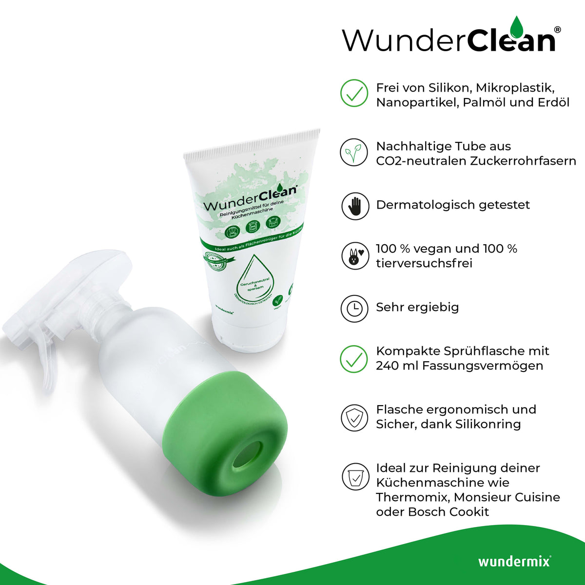 WunderClean «Starter-Set» | Reiniger + Sprühflasche