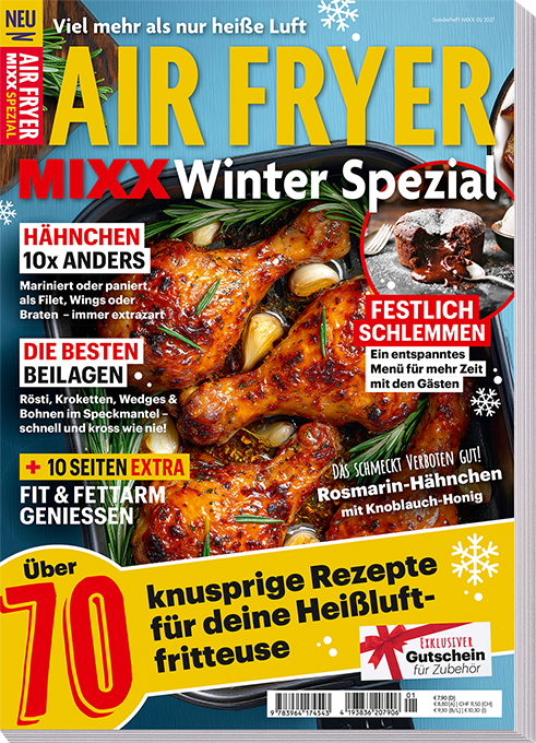 Zeitschrift MIXX Sonderheft AIR FRYER - Ausgabe 01/2027