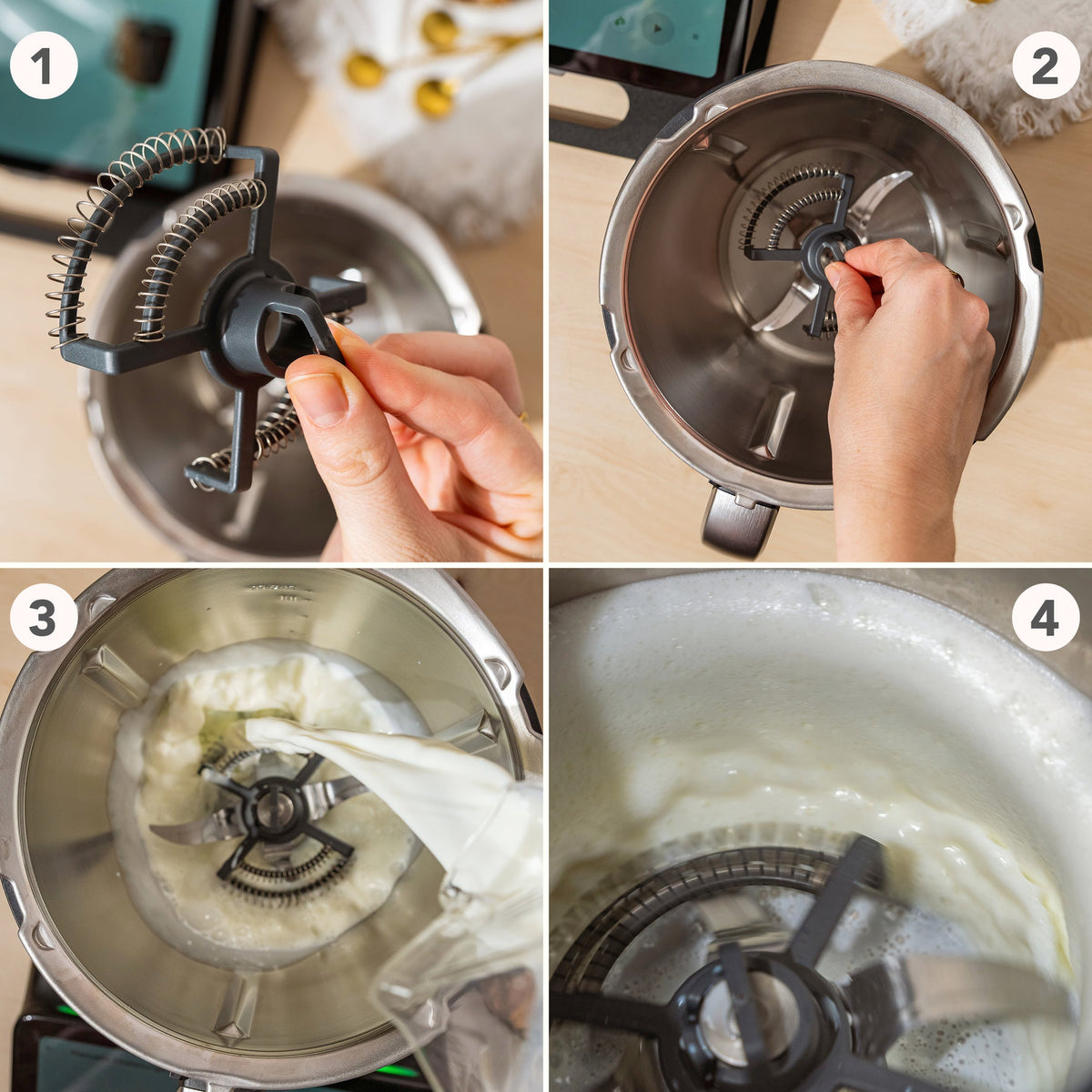 Milkimizer® | Milchschäumer für Monsieur Cuisine