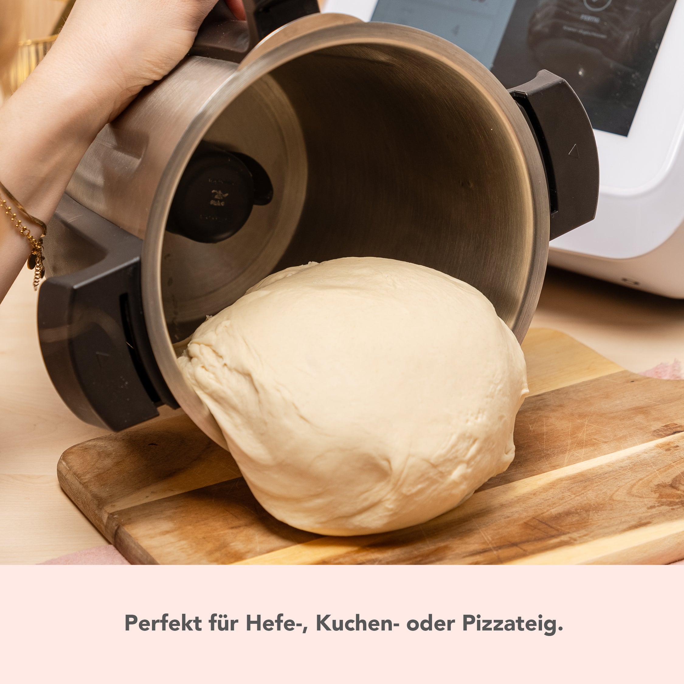 TeigMeister | Kneteinsatz für Monsieur Cuisine Connect, Trend, Smart & Compact
