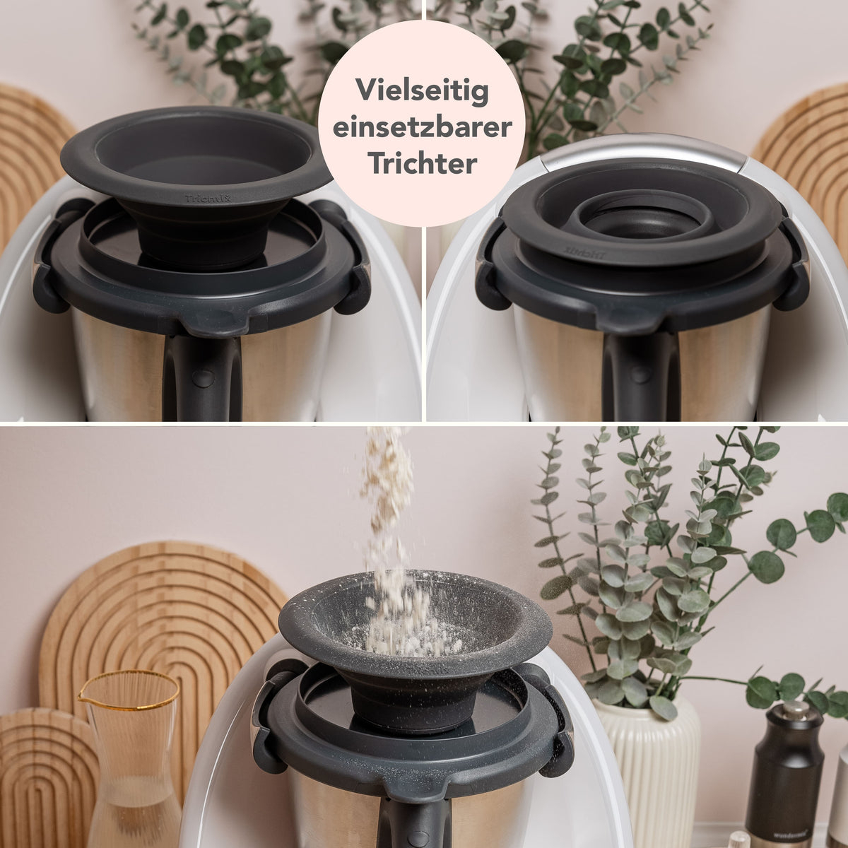 Trichtix® | Multifunktionstrichter 4er-Set für TM6, TM5