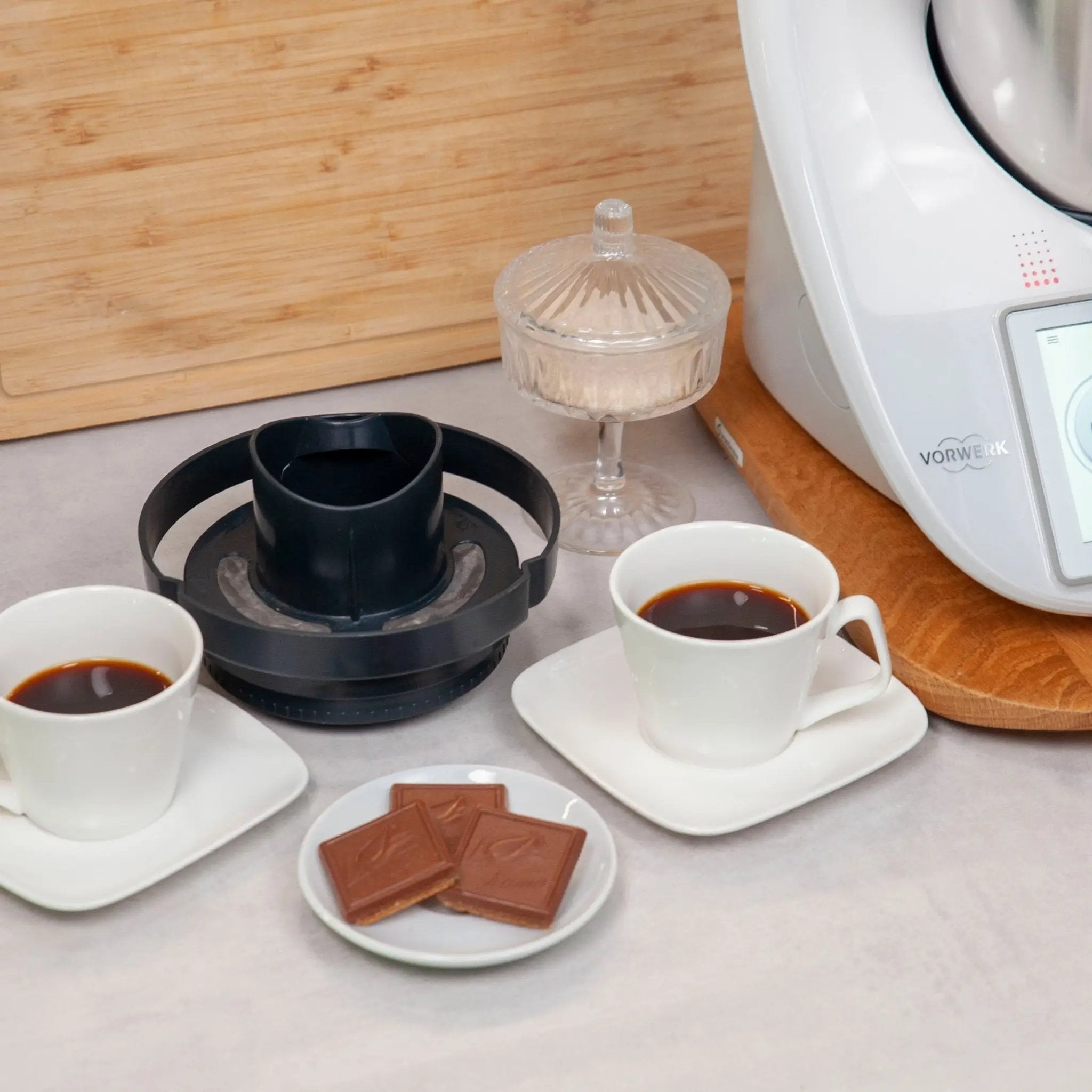WunderBrew® | Kaffeefilter-Einsatz für Thermomix TM7, TM6, TM5