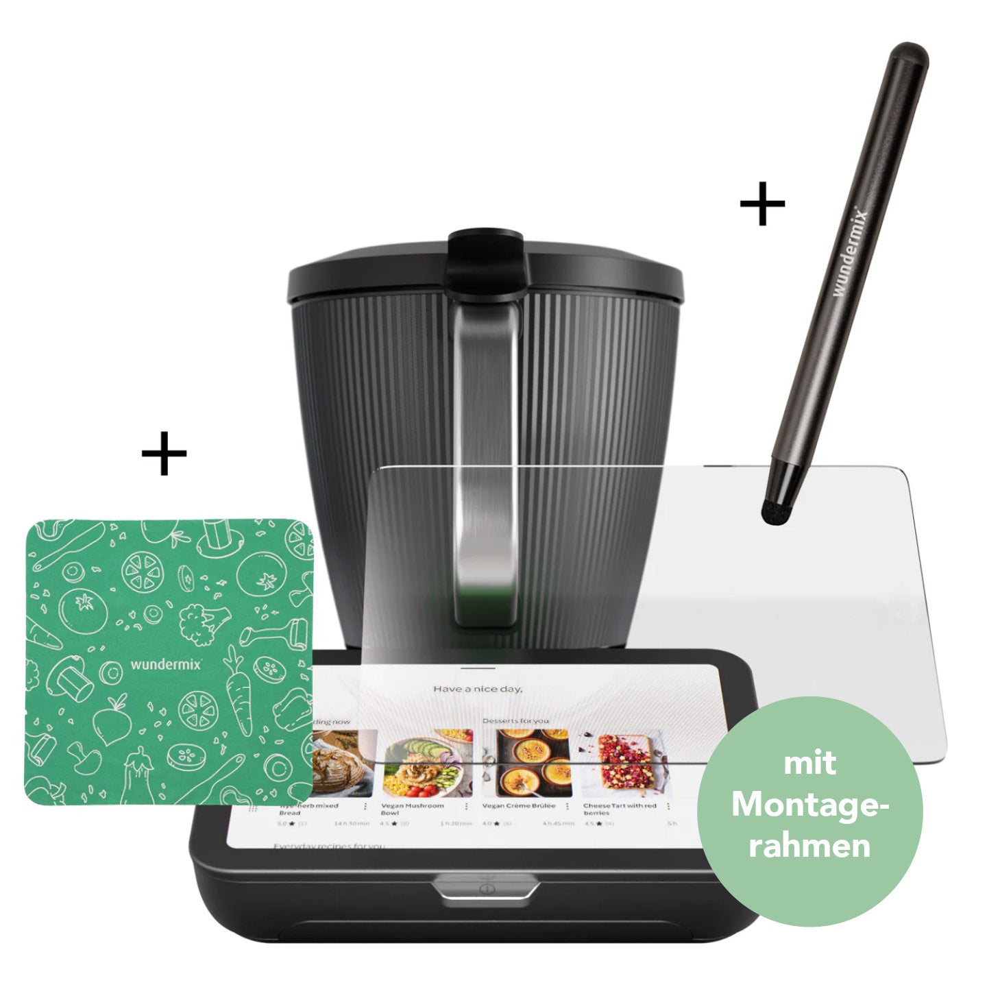 WunderScreen® Spar-Set | Displayschutz, Touchpen und Mikrofasertuch für TM7
