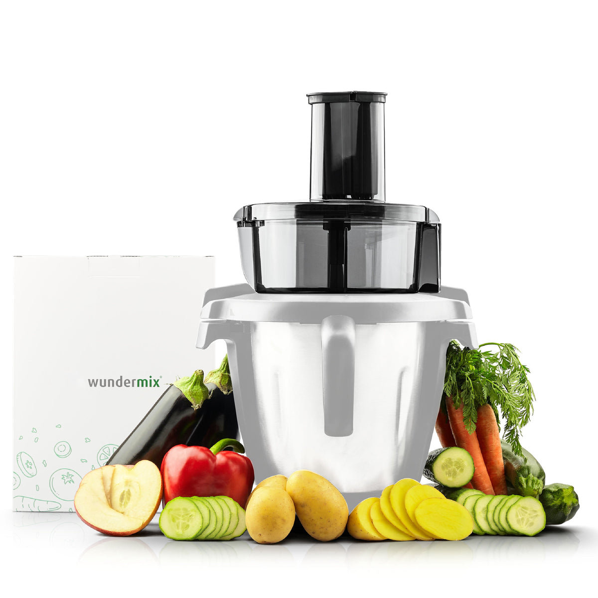WunderSlicer® V2 | Gemüseschneider für Monsieur Cuisine Connect, Trend & Smart