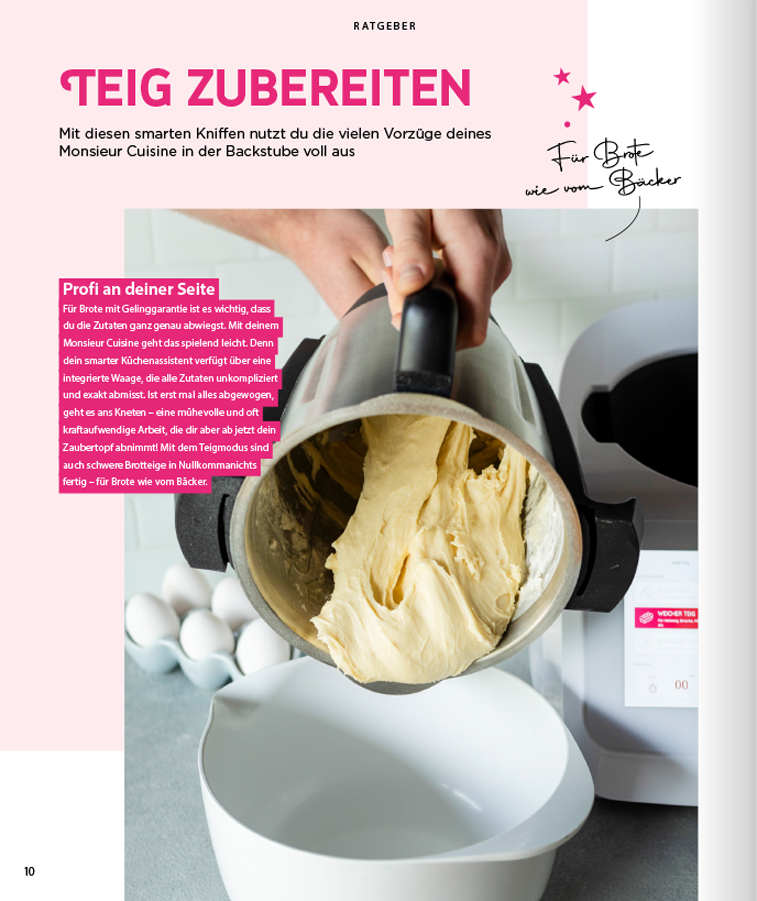 Monsieur Cuisine ZauberMix Club - Brote ohne Warten