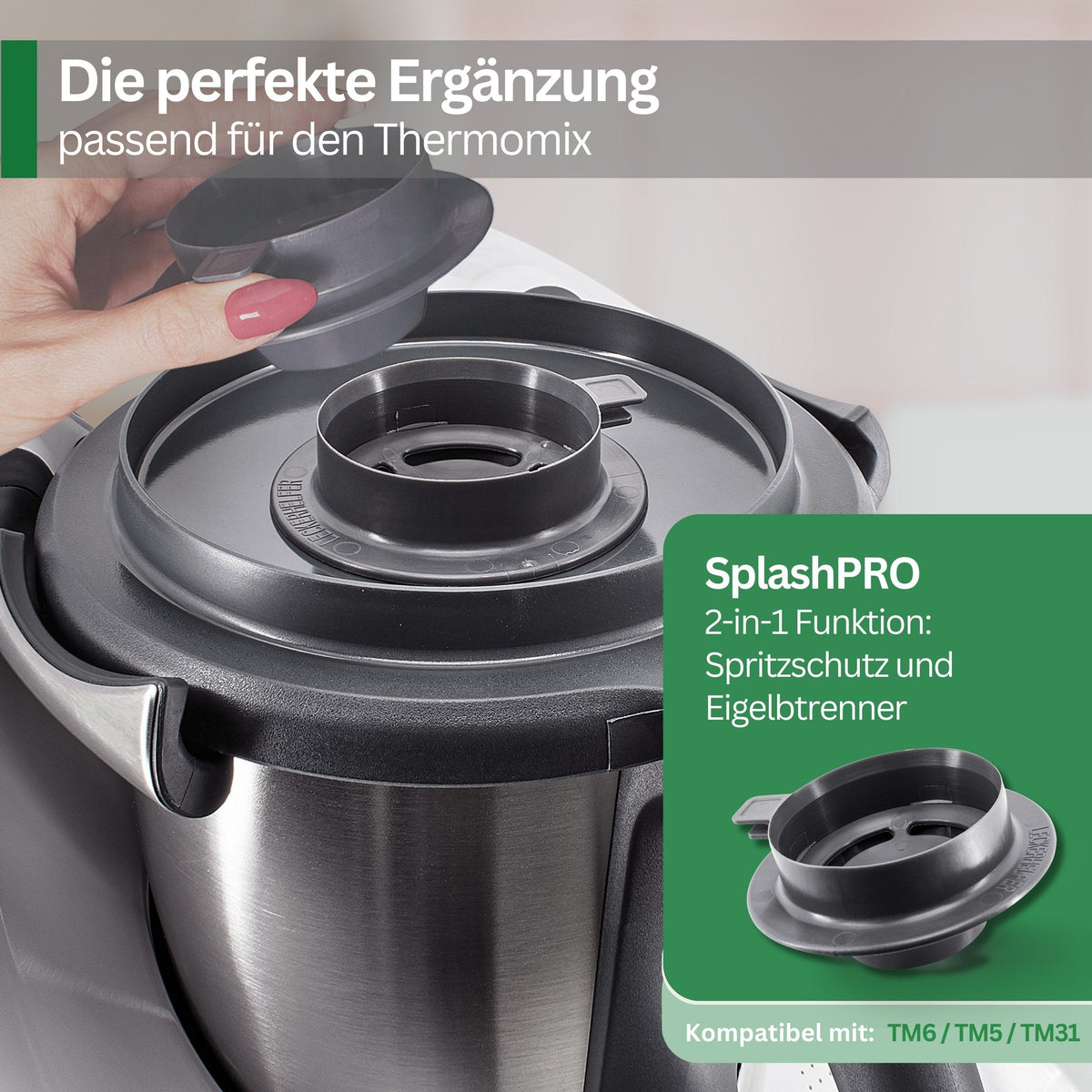 SplashPRO | Spritzschutz & Eigelbtrenner
