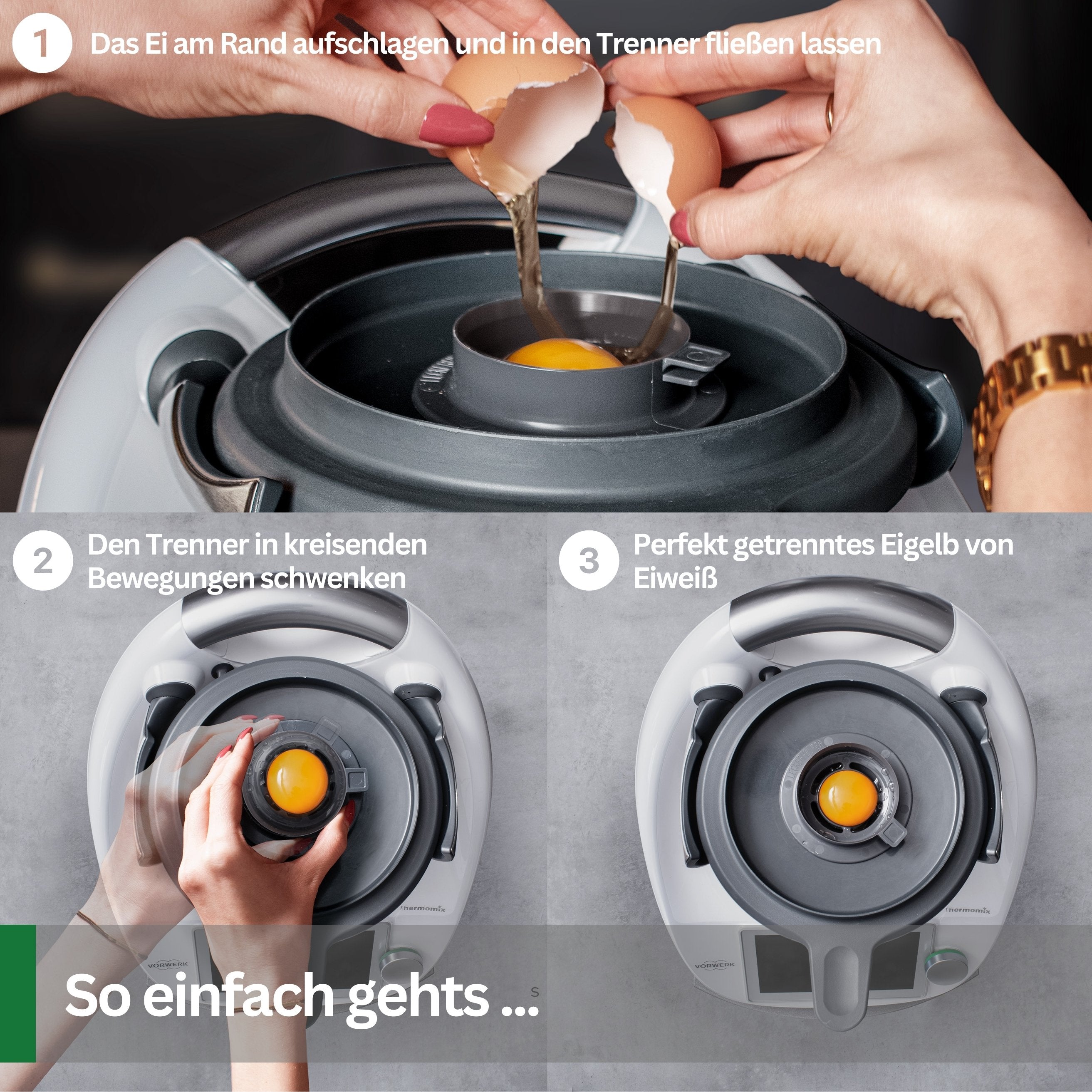 SplashPRO | Spritzschutz & Eigelbtrenner