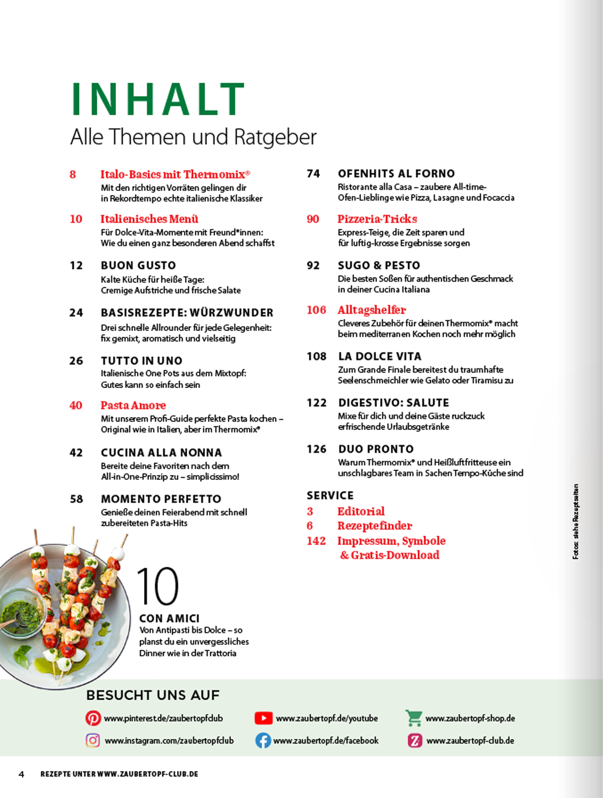 ZauberTopf Gold-Edition "Italien Pronto!" - Ausgabe 02/2026