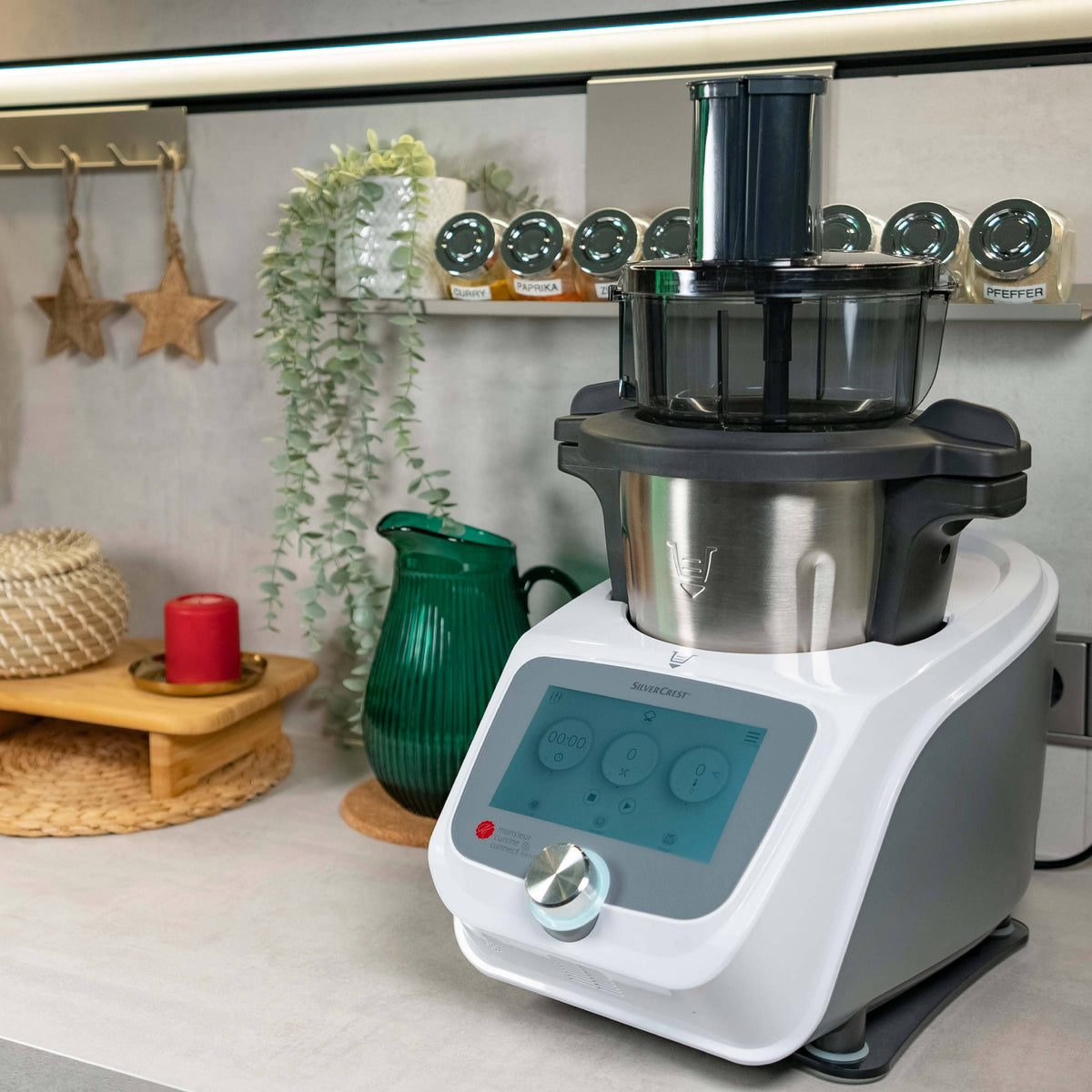 WunderSlicer® V2 | Gemüseschneider für Monsieur Cuisine Connect, Trend & Smart
