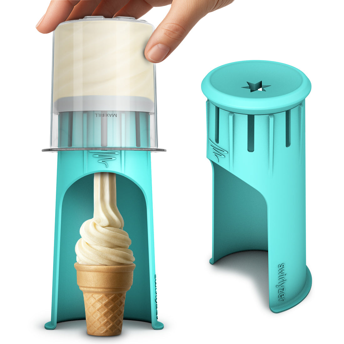 Swirlyzer | Softeis Maker für Ninja Creami