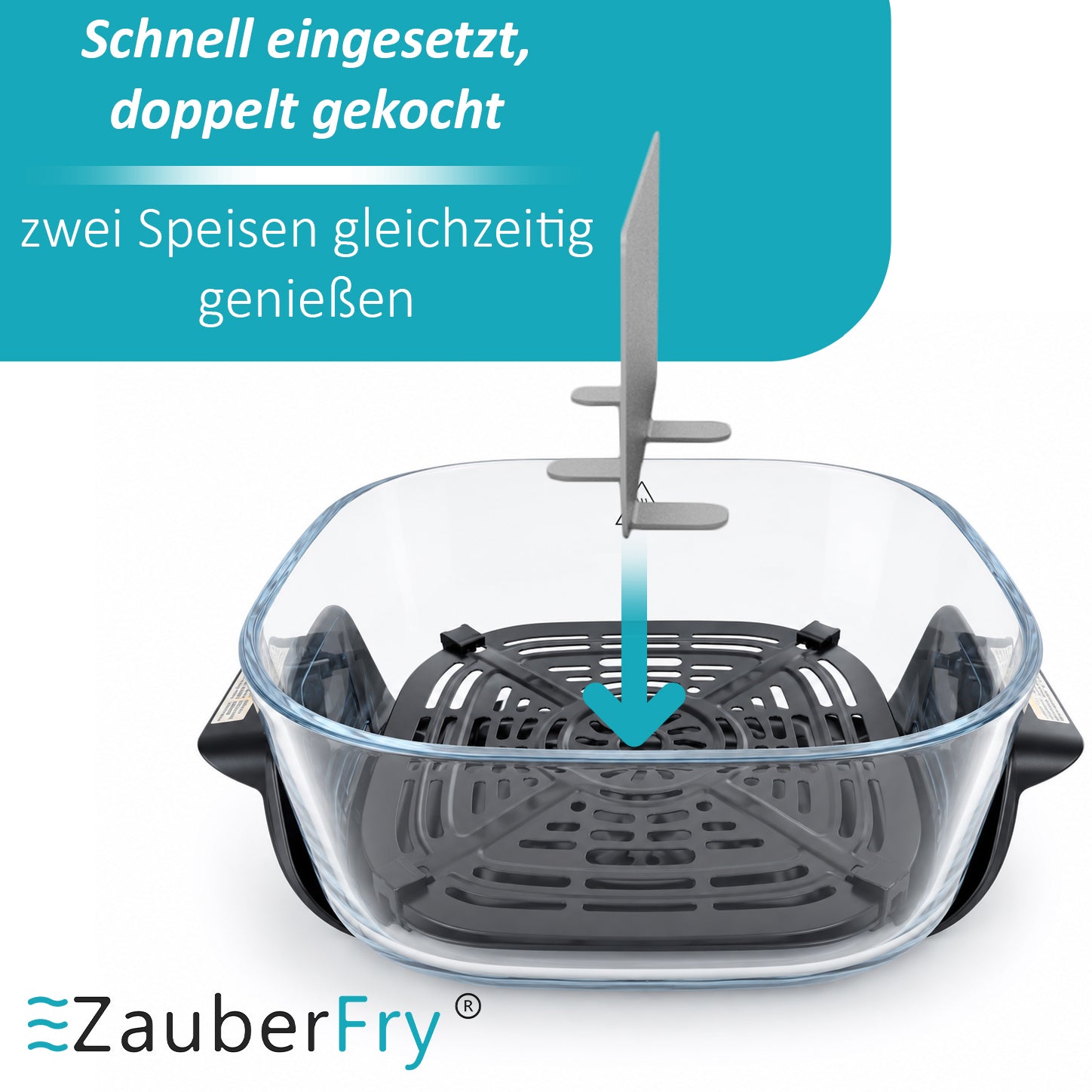 ZauberFry | Backraumteiler Set für Ninja CRISPi 4-in-1