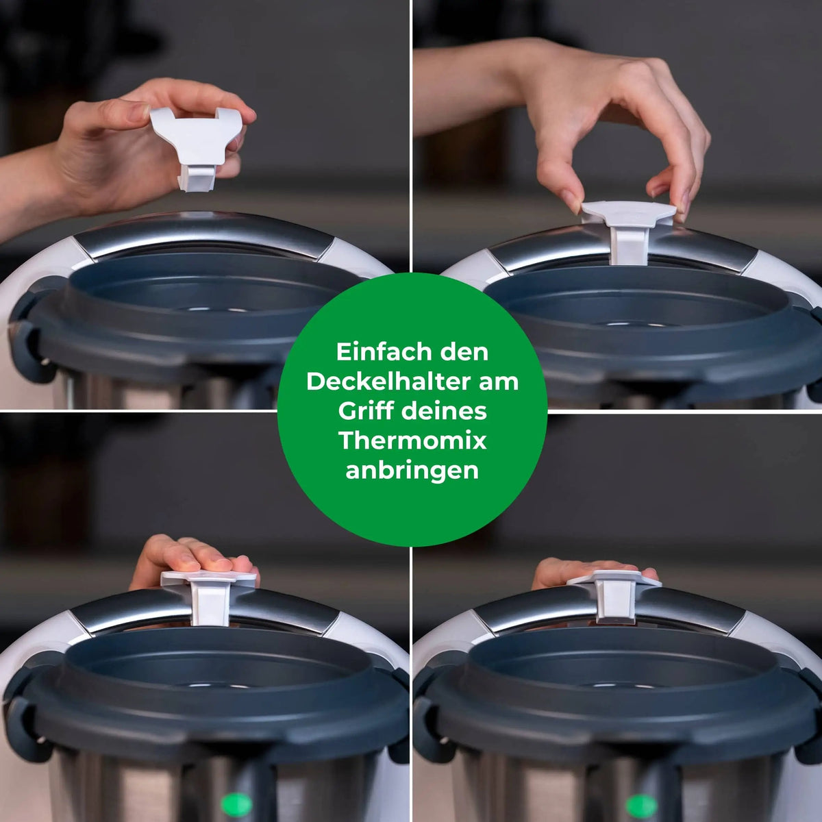 WunderClip® V1 | Deckelhalter für den Thermomix TM6, TM5