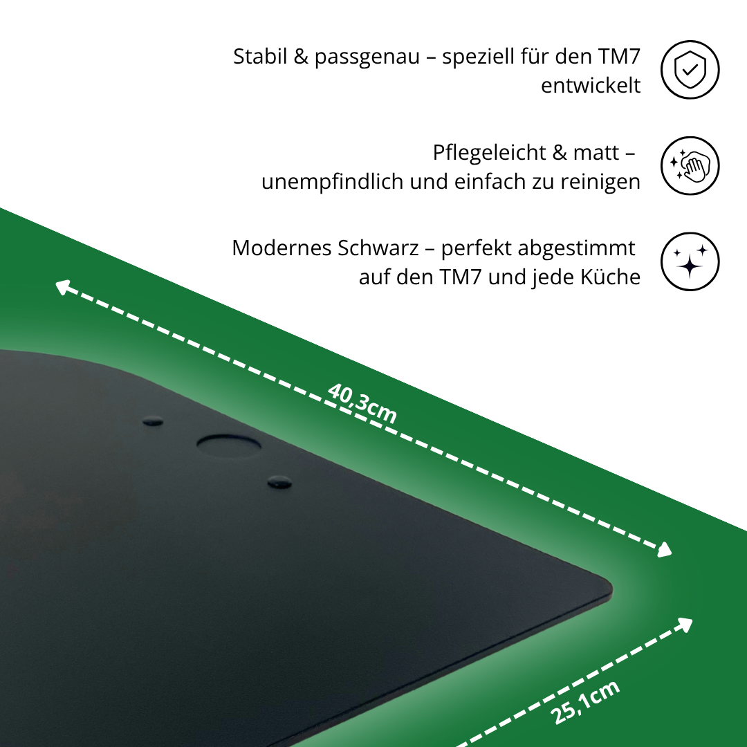 Leckerhelfer | Gleitbrett aus Metall für Thermomix TM7