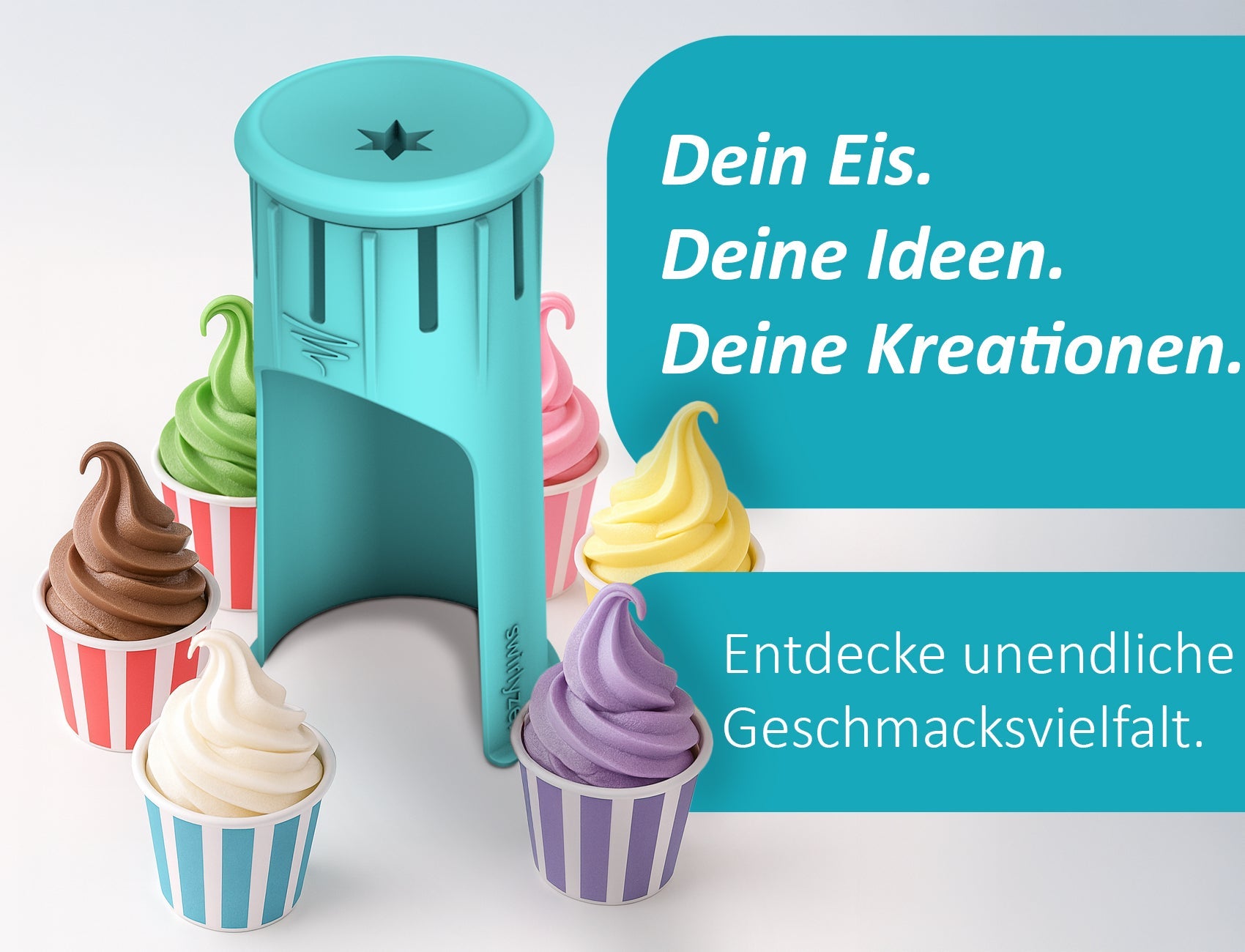 Swirlyzer | Softeis Maker für Ninja Creami