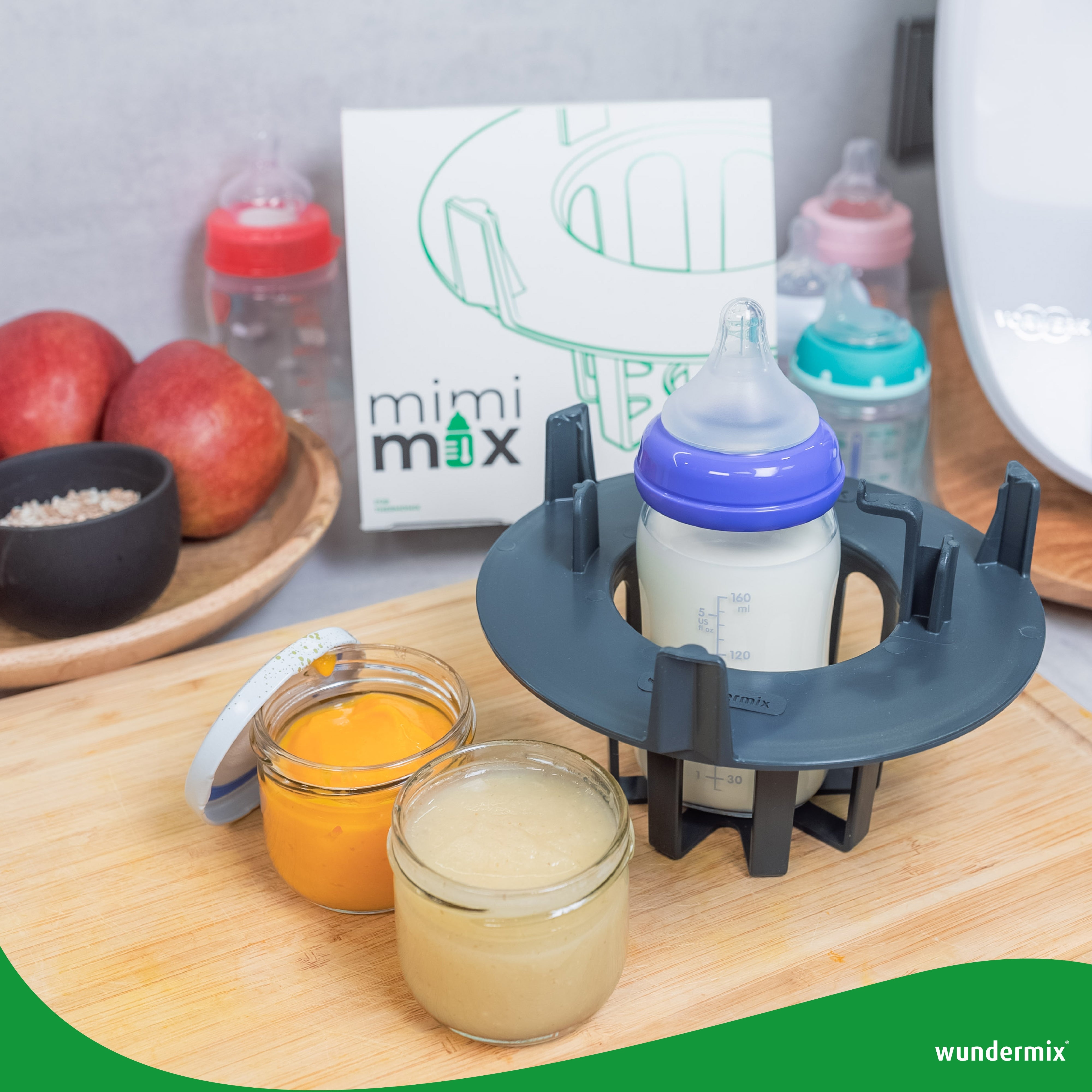 Mimimix® | Babyflaschenwärmer für Thermomix TM7, TM6, TM5