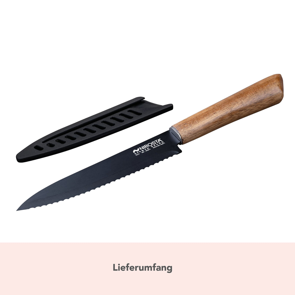 Küchenmesser gezahnt | 11 cm Klinge