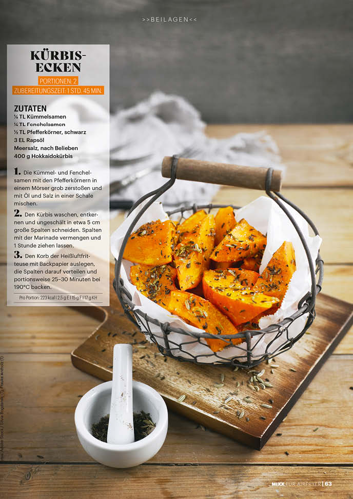 Zeitschrift MIXX Sonderheft AIR FRYER - Ausgabe 01/2027