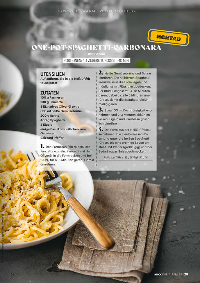 Zeitschrift MIXX Sonderheft AIR FRYER - Ausgabe 01/2027