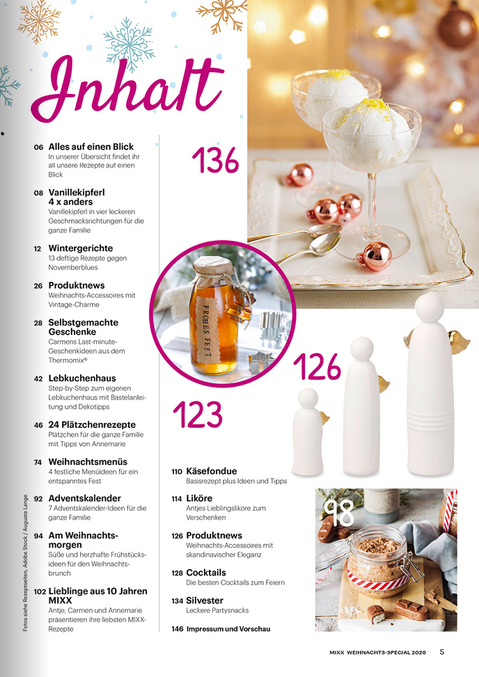 Zeitschrift MIXX - Weihnachten Spezial - Ausgabe 01/2026