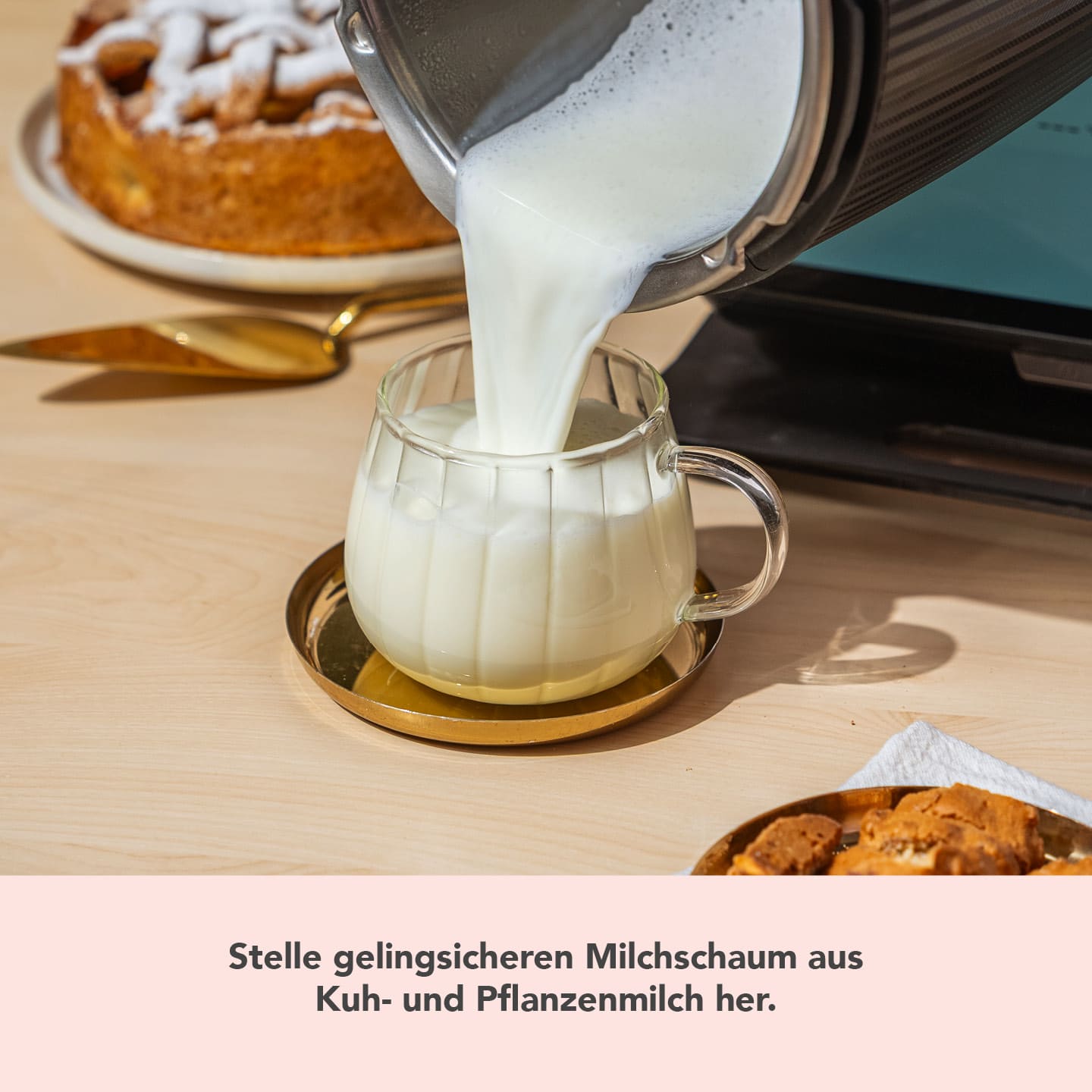 Milkimizer® | Milchschäumer für Thermomix TM7, TM6, TM5, TM31