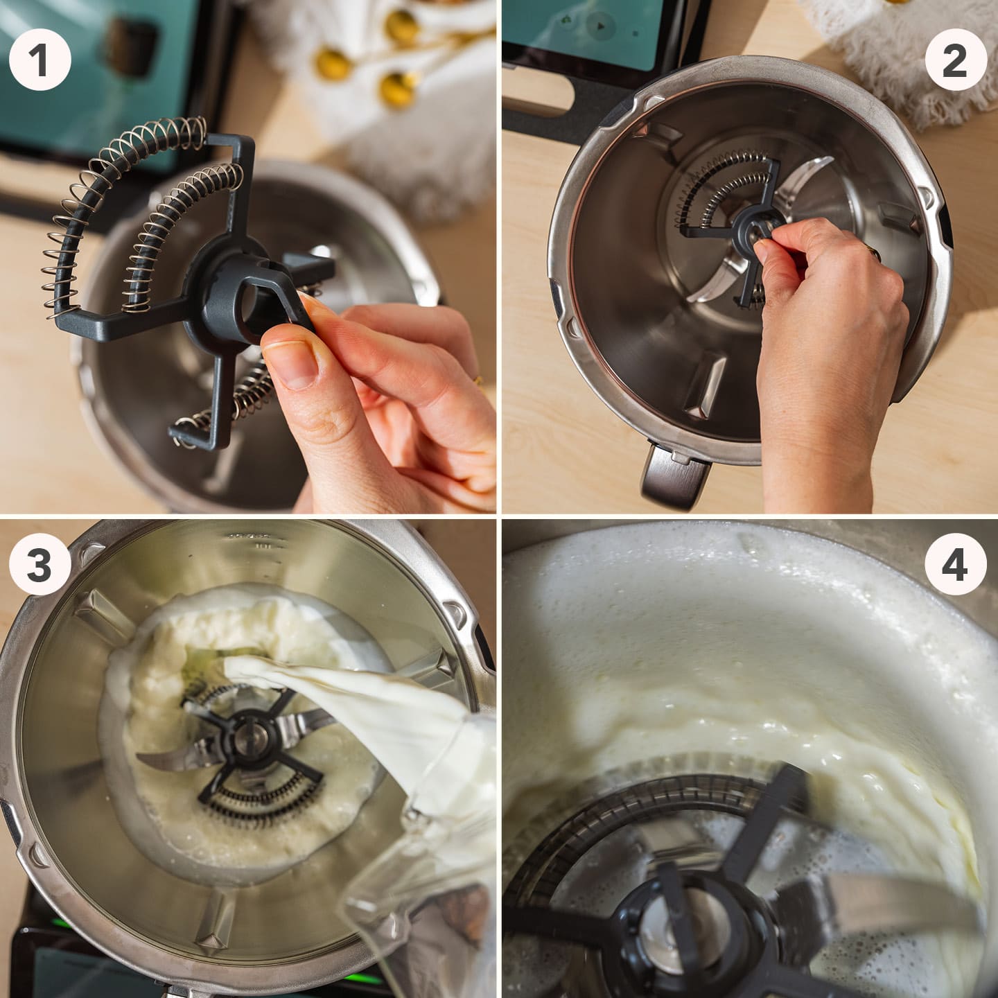 Milkimizer® | Milchschäumer für Thermomix TM7, TM6, TM5, TM31