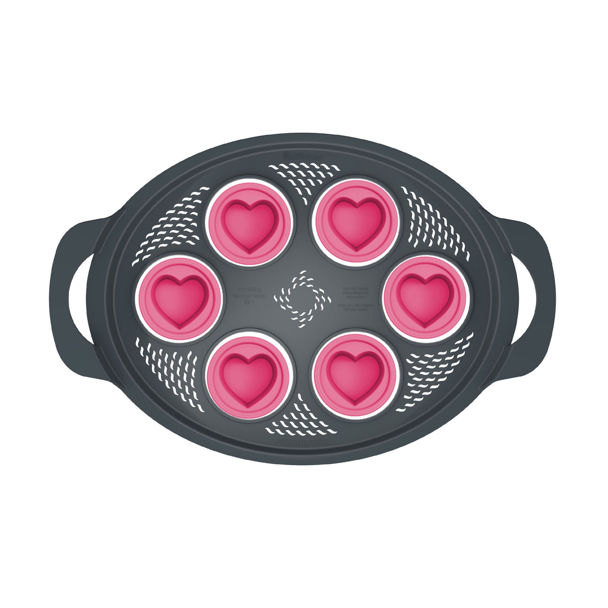 Muffinizer® | inkl. 6 Silikonförmchen | Backform für Thermomix TM6, TM5, TM31