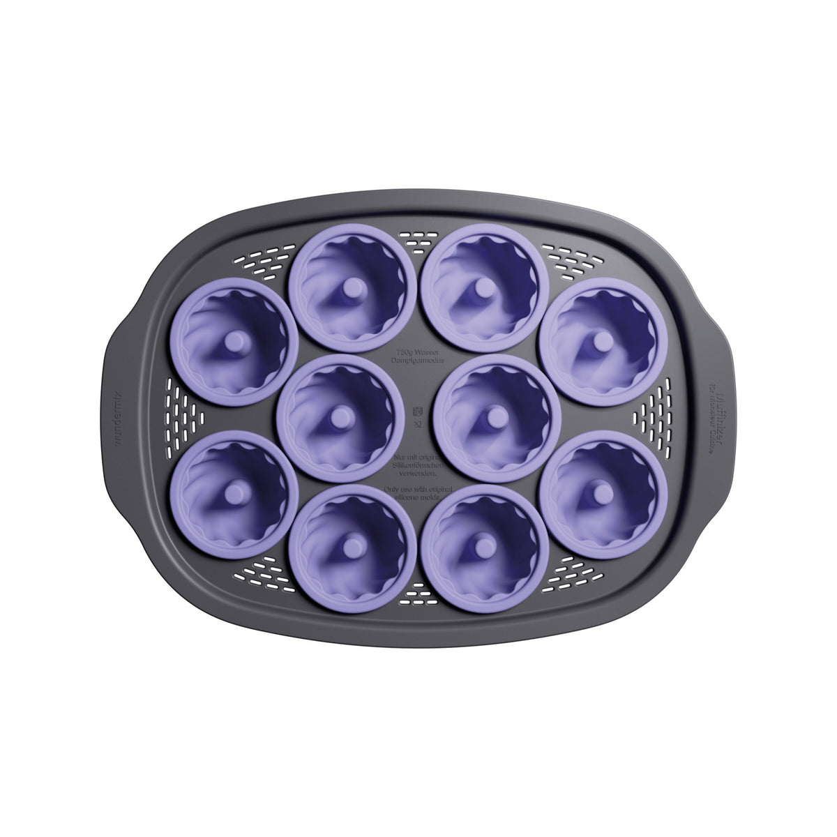 Muffinizer® | inkl. 10 Förmchen für Monsieur Cuisine Smart, Trend, Connect
