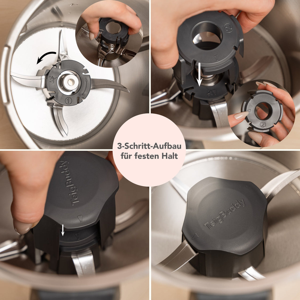 TeigBuddy® | Messerschutz für Thermomix TM7, TM6, TM5