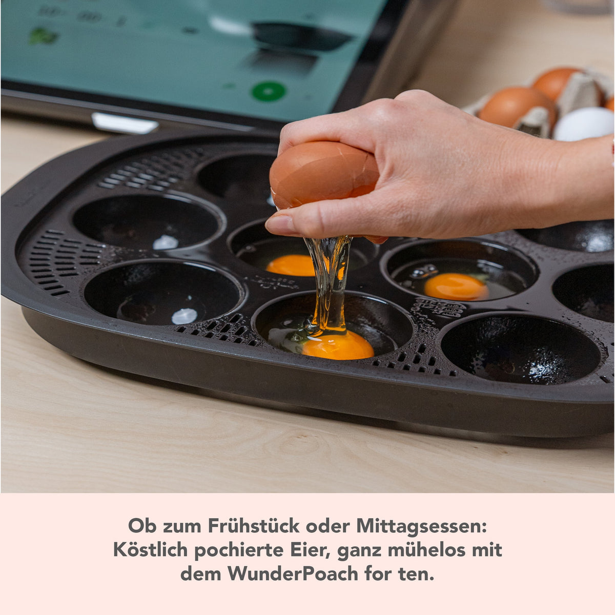 WunderPoach® for ten | Eierpochiereinsatz für TM7