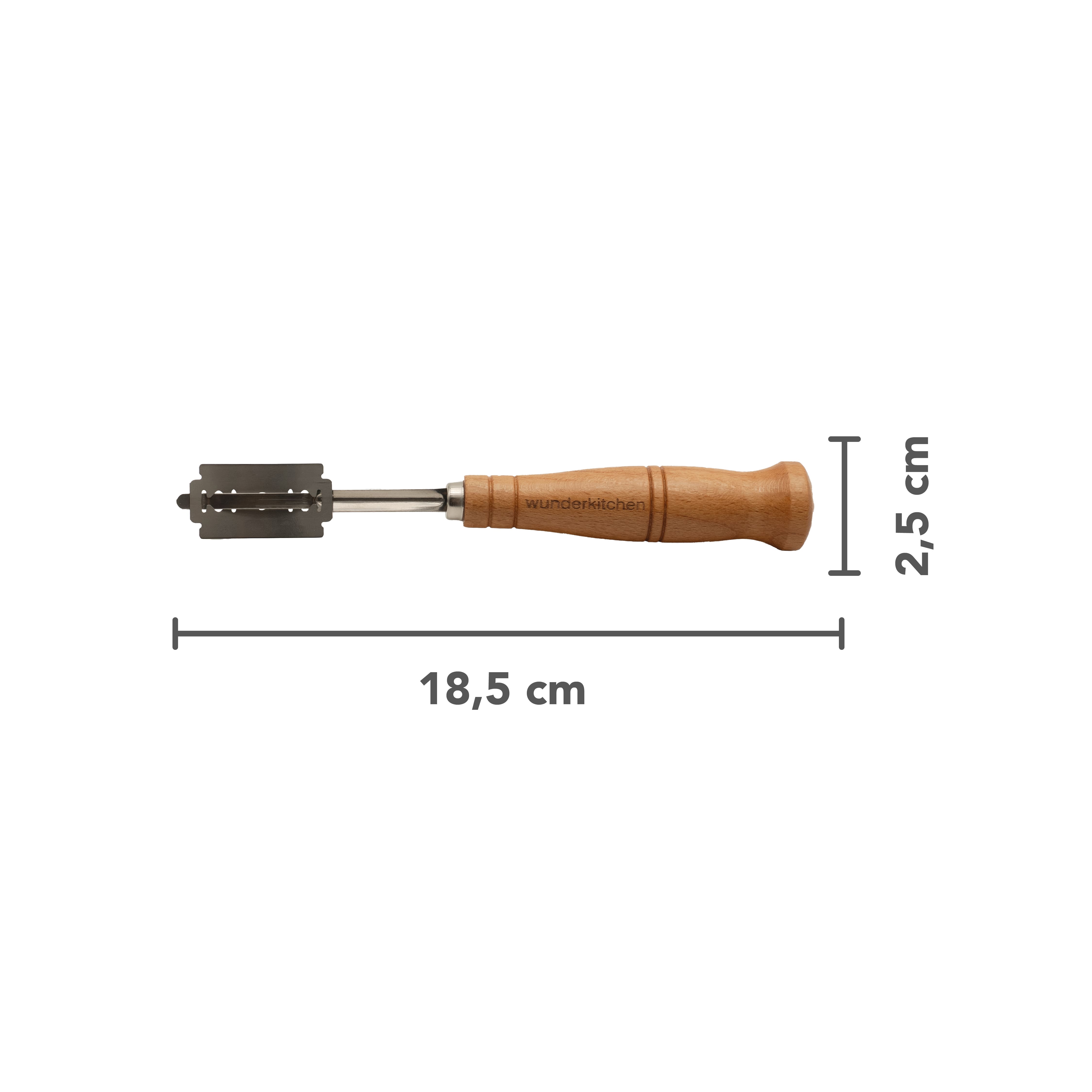 WunderStyler® Classic | Bäckermesser mit Holzgriff