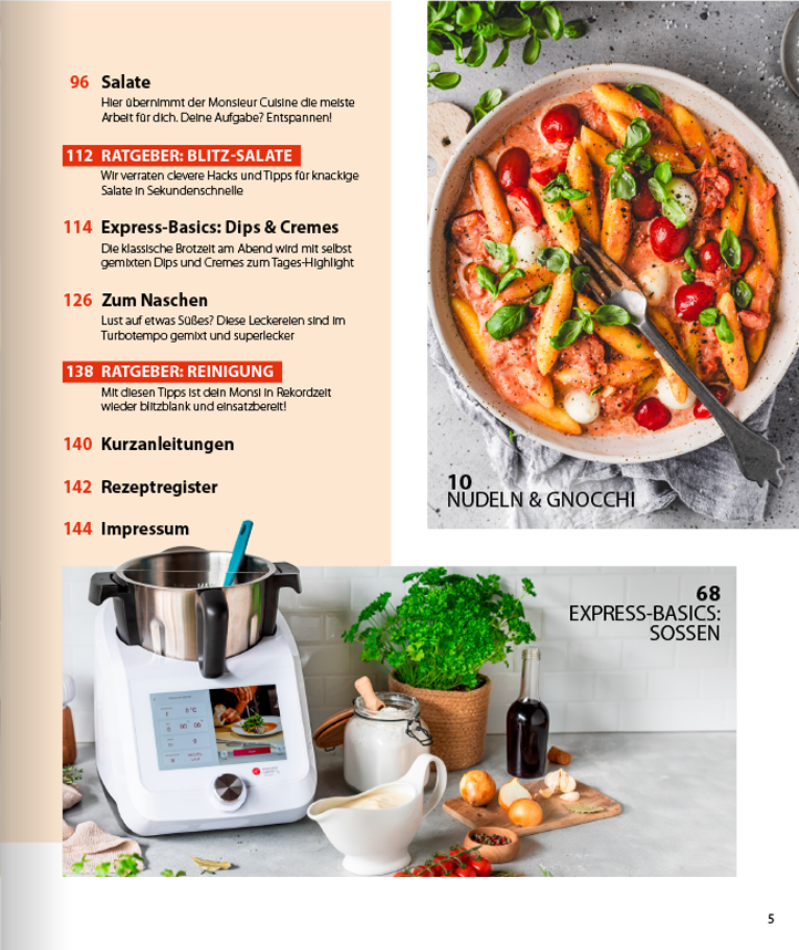 Monsieur Cuisine ZauberMix Club - 15 Minuten Rezepte
