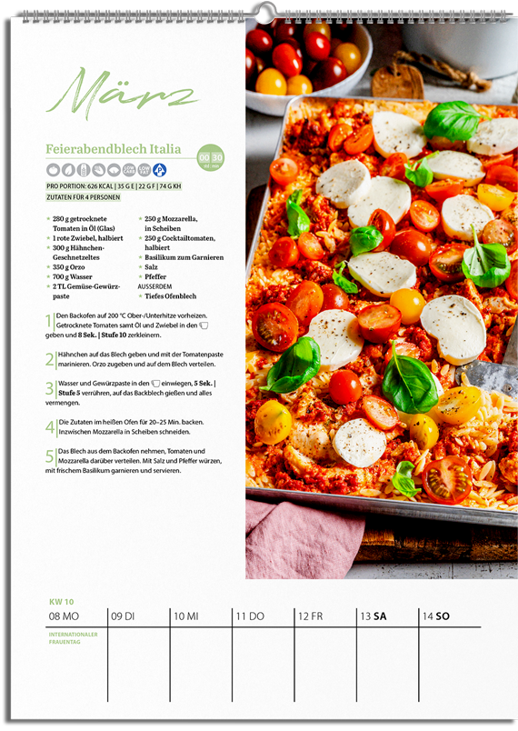 ZauberTopf - Wochenkalender 2027