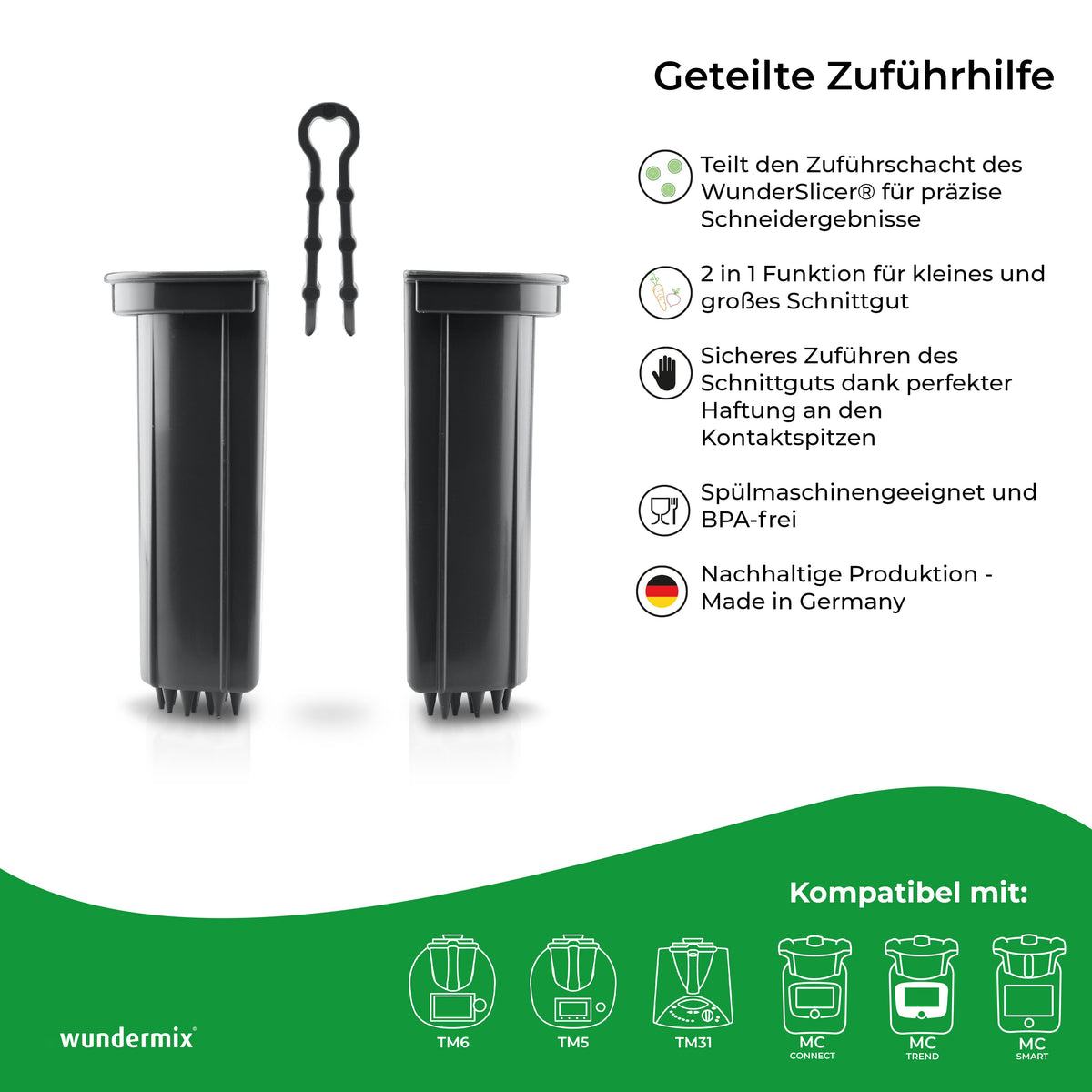 [Ersatzteil] Geteilte Zuführhilfe für WunderSlicer