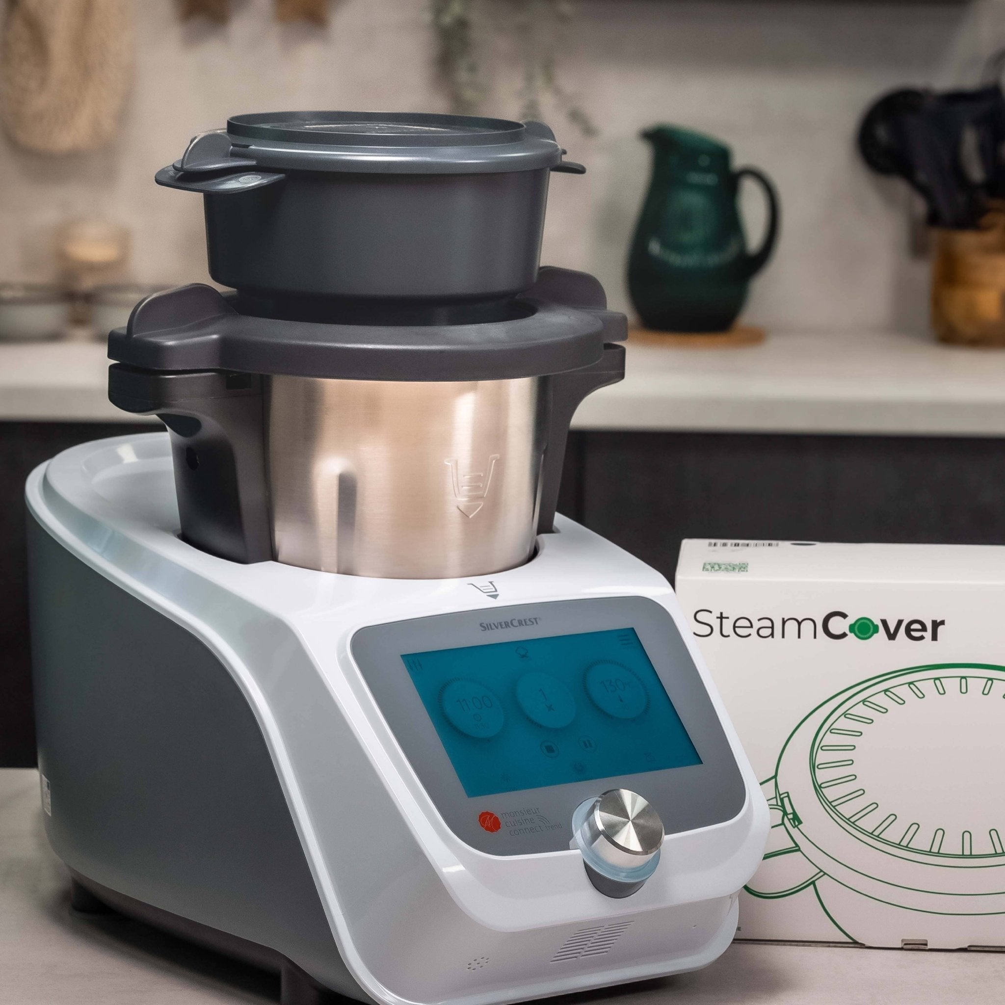 SteamCover®  | Dampf- und Geruchsfilter für den Monsieur Cuisine Smart, Trend, Connect & Compact