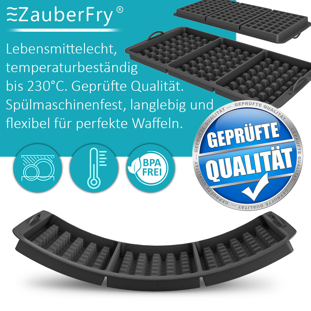 ZauberFry | Waffeleinsatz für OptiGrill XL
